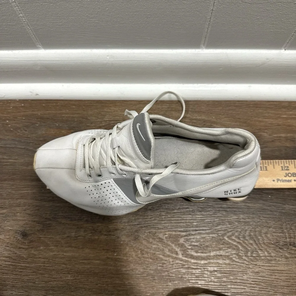 VTG 90s Y2K Nike Shox White Gray Sz 7.5 Collectible Old‎ READ